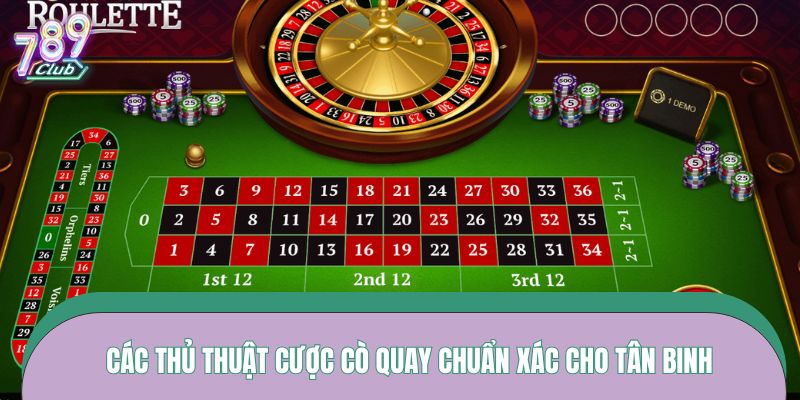 Các thủ thuật cược cò quay chuẩn xác cho tân binh